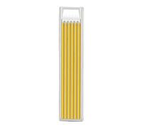 Vynetra Lot de 6 recharges de porte-mines de 2,8 mm pour le travail du bois pour le marquage, l'ingénierie, le dessin, l'ingénierie, le dessin