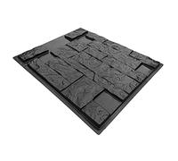 Vynetra Moule mural en béton, plâtre, jardin, maison, tuiles, pierre, briques de ciment, tuiles, moule facile à nettoyer