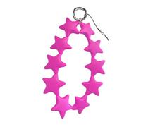 Vynetra Porte-clés en silicone coloré en forme d'étoile pour chambre d'enfant et espace d'étude, HP, Silicone