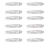 Vynetra Réflecteurs de rayons antidérapants pour améliorer la visibilité de jour et de nuit sur la route, aucun outil n'est nécessaire, réflecteurs d'extérieur polyvalents