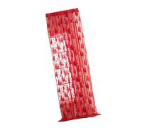 Vynetra Rideau brodé de Noël pour festival, décoration de vacances, tissu polyester dense, bloquant la lumière, protection de l'intimité, décoration de la maison, rideaux