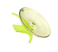 Vynetra Roue d'exercice silencieuse Gerbil avec pointe stable en forme de plat pour petits animaux de compagnie pour cage chambre hamster