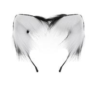 Vynetra Serre-tête fait à la main avec oreilles de renard pour femme, Halloween, maquillage, pour Pâques, carnaval, cosplay, accessoires pour cheveux, bandeaux d'Halloween pour femmes, bandeaux pour