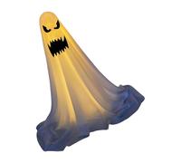 Vynetra Spectres lumineux à DEL réglables pour Halloween, extérieur, fêtes intérieures, maison hantée avec base d'eau coupe-vent, décoration de cour