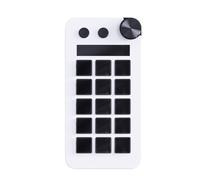 Vynetra StreamDeck Claviers visuels miniatures 15 touches StreamDeck Bouton LCD Contrôleur de création de contenu en direct Bouton douane pour claviers visuels PC