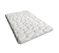 Vynetra Tapis de bain en fibre de refroidissement pour l'été, absorbants et antidérapants pour salles de bains et entrée, tapis de bain à séchage rapide