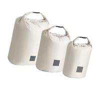 Vynetra Ultralights Lot de 3 sacs étanches et robustes en polyester pour le camping et la randonnée, beige, Taille unique