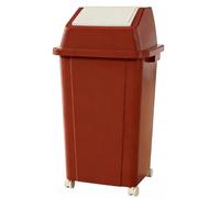 Vyntyra Poubelle Exterieur, Bac Conteneur pour Déchets et Recyclage avec Roues,Mobil Plastic Poubelle à roulettes，avec couvercle，grande contenance(B-100L)