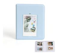 VYNZOR Album Photo 64 Pochettes,Compatible Mini Album Photo pour Fujifilm Instax Mini 7s 8 9 11 25 26 50s 70 90Film/Papier Photo Polaroid Zink/Polaroid/Appareil photo instantané Kodak,jusqu'à 86*54 mm