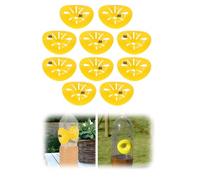 VYNZOR Piege Frelon Asiatique, Micro Guepe, Piège à Frelon Asiatique, Piège De Guêpe Catcher D'abeilles Piège à Insectes en Plastique Piège À Guêpe Catcher Piège à guêpe Abeille Pièges,10 pièce