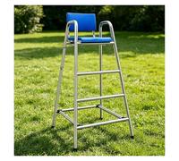 Vyrata Chaise de Sauveteur Station de Sauvetage de Piscine de qualité Professionnelle, Robuste for Chaise de sécurité de Piscine extérieure, for Le Sauvetage(3step-1.6m/5.2ft)