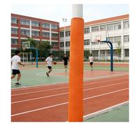 Vyrata Coussinets de poteaux Ronds résistants aux intempéries, Couvercle de Protection de Pilier de Rembourrage de Poteau Amovible, for Colonne en métal/Bois/béton(Dia 5 1/2 inch)