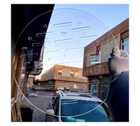 Vyrata Couvercle Aquarium Couvercle d'aquarium en Plaque Acrylique de 5mm d'épaisseur, Couvercle Rabattable Pliable avec Trou, empêche Les Poissons de Sauter et protège Les Chats(40cm/16in)