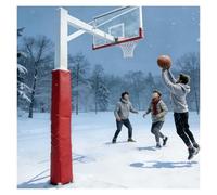 Vyrata Protections de Poteau de Basket-Ball, for poteaux de 1,5 m de Haut, résistantes aux intempéries et imperméables, for la Protection et la sécurité des Joueurs.(3x3(8x8cm))