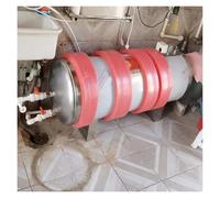 Vyrata Réservoir sous Pression en Acier Réservoir de Pression en Acier Inoxydable, réservoir de Stockage d'eau sous Pression Horizontal, for l'irrigation du Jardin(200L/52.8Gal(100x63cm/39.4x24.8in))