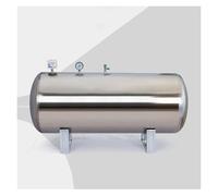 Vyrata Réservoir sous Pression en Acier Réservoirs d'eau sous Pression horizontaux en Acier Inoxydable, capacité de 26, 42, 53, 66 et 79 gallons, for la Maison(100L/26.4Gal(77x50cm/30.3x19.7in))