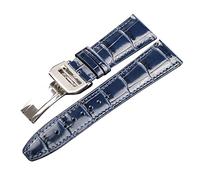 VYSLZ Bracelet de montre en cuir véritable pour IWC Portugues Pilot 22 mm, 22mm