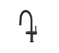 VYSLZ Robinet de cuisine intelligent sans contact : affichage de la température avec mitigeur à détecteur de mouvement pour évier (noir)