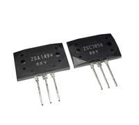 VYUHAksZ 2 pièces 2SA1494 2SC3858 IC Circuit intégré 1 Paires A1494 C3858 MT-200 Silicium NPN + PNP amplificateur Audio Transistor