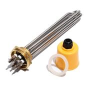 VYUHAksZ Élément Chauffant à résistance d'immersion for chaudière 220V/380V 3KW/4,5KW/6KW/9KW/12KW(380V_355L 12KW 201SS)