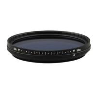 VYUHAksZ Fader de Couleur réglable Mince ND Filtre de lentille Bleue réduisant la lumière 58/67/72/77mm(72mm)