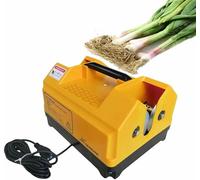 VYUJHNBG Coupe-Racines d'ail électrique, Coupe-tiges d'ail bilatéral, Machine à Retirer Les extrémités des tiges d'ail