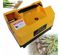 VYUJHNBG Coupe-tiges d'ail électrique, Coupe-Racines d'ail, Machine à Double tête pour Retirer Les extrémités des tiges d'ail