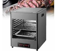 VYUJHNBG Électrique Infrarouge Steak Broiler 1700W/3400W Indoor Smokeless Steak Grill, Comptoir Steak Cooker pour BBQ, Grille-Pain, Pizza