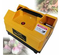 VYUJHNBG Éplucheur d'ail électrique à Double tête, Coupe-Racines d'ail, Coupe-oignons Verts, pour ail et oignons