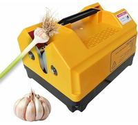 VYUJHNBG Éplucheur d'ail électrique, éplucheur d'ail à Double tête, Coupe-Racines d'ail et d'oignons
