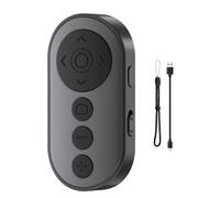 VYVIYON Télécommande sans fil avec zoom/interrupteur pour photo et vlogging compatible avec smartphone iOS et Android, défilement vidéo Bluetooth pour Tiktok, tourne-page rechargeable pour
