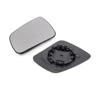 VYWPTOWSX Verre de Rétroviseur Chauffant pour Mercedes Benz C-Class W203 W204 S204 2007 2008 2009 2010 2011, Retroviseur Miroir Glace Verre avec Plaque de Support Extérieur Accessoire,Left