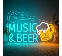 VYXIN Panneau néon à LED pour décoration de lieux tels que les bars à bière, les maisons, les trous d'homme, les fêtes, les studios de musique, la maison, les clubs