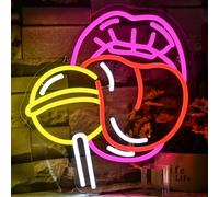 VYXIN Panneau Neon Mural Néon Pour Décoration Murale, Enseigne Lumineuse Décoration Murale, Magasin De Bonbons, Cave, Chambre, Fête, Mariage, Sucettes, Magasins