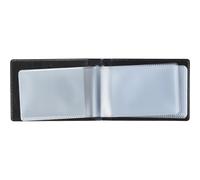 [VZ170] sigel Etui matière synthétique pour 40 cartes de visite 90 x 58 mm, noir