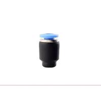 VZJIUOJW 20/100 pièces connecteur d'étanchéité de tuyau d'air PP PPF 4 mm 6 mm 8 mm 10 mm 12 mm 16 mm connecteur pneumatique connecteur rapide en plastique connecteur de tuyau (Pp-12,500 pièces)