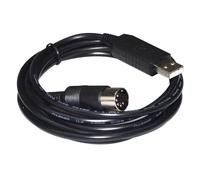 VZOZSHAWB Adaptateur USB vers DIN 5 Broches mâle, câble de Communication série RS232 for Balance vers PC(1.8m)