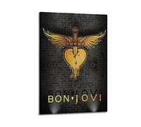 VZRSQZK Bon Jovi Poster décoratif sur toile de qualité supérieure - Décoration murale moderne pour chambre à coucher - 30 x 45 cm