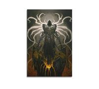 VZRSQZK Diablo 4 Inarius Chain Poster décoratif sur toile, affiche murale et image d'art moderne pour chambre à coucher 40 x 60 cm