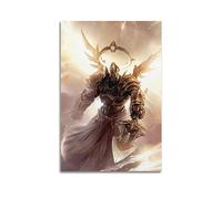 VZRSQZK Diablo - Poster décoratif sur toile « God of Light Storm » (40 x 60 cm)