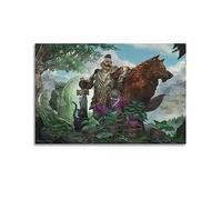 VZRSQZK Divinity Original Sin 2 Song of Nature Poster décoratif sur toile Décoration murale moderne pour chambre à coucher 20 x 30 cm