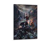 VZRSQZK Frank Frazetta Deathmongers II - Poster décoratif sur toile - Décoration murale moderne pour chambre à coucher - 40 x 60 cm