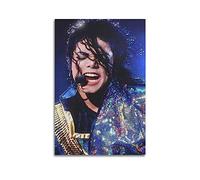 VZRSQZK International Superstar Michael Jackson Poster décoratif sur toile pour chambre à coucher 20 x 30 cm