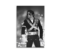 VZRSQZK Michael Jackson Singer Poster décoratif sur toile - Décoration murale moderne pour chambre à coucher - 60 x 90 cm