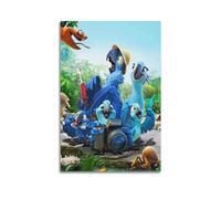 VZRSQZK Poster de film Rio 2 - Impression sur toile - Décoration murale moderne pour chambre à coucher - 50 x 75 cm