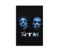 VZRSQZK Poster de groupe musical Suprême NTM - Impression sur toile - Décoration murale moderne pour chambre à coucher - 30 x 45 cm