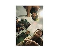 VZRSQZK Poster de personnage de l'émission télévisée Walking Dead, peinture décorative sur toile, affiche murale et image d'art moderne pour décoration de chambre à coucher (30 x 45 cm)