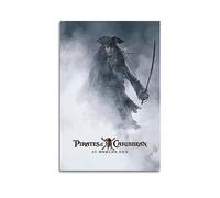 VZRSQZK Poster décoratif sur toile de film Pirates des Caraïbes 3 - Décoration murale moderne pour chambre à coucher - 60 x 90 cm