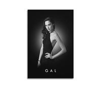 VZRSQZK Poster décoratif sur toile de l'actrice Gal Gadot - Décoration murale moderne pour chambre à coucher - 50 x 75 cm
