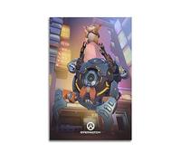 VZRSQZK Poster décoratif sur toile Game Overwatch Wrecking Ball - Impression d'art moderne pour chambre à coucher - 30 x 45 cm